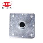 Q235 Customized Metal Swivel 48MM Scaffold Jack Base Plate