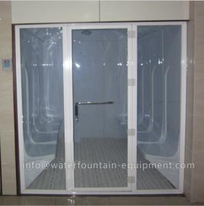 China Acrylic Wet Steam Sauna Room , Luxury 6 Person Home Steam Room 3640 * 1800 * 2150mm factory