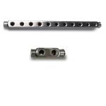 Stainless Steel Bar Manifold for Floor Heating , stainless steel 304 manifold