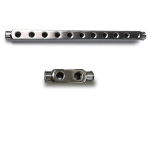 China Stainless Steel manifold pipe for use in under floor heating systems factory