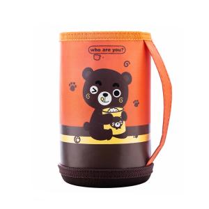 China H13.5CM Cute Cartoon Printing Insulated Baby Bottle Carrier factory