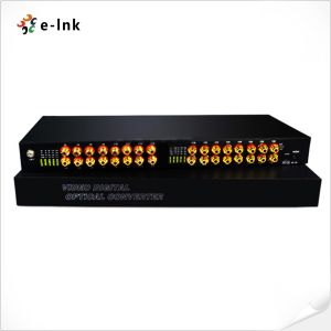 China 32Ch RCA Audio over Fiber Optical Converter factory