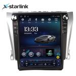 Car GPS Android Stereo Radio Player 12.1in IPS Vertical Screen For Toyota Camry