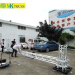 15-18 Degree Hardness Silver Aluminum DJ Truss System for Event Production