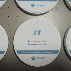 Fast-Stain ST Zirconia System , 5-Minute Immersion , 1500°C Sintering