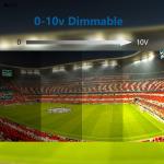 Long Lifespan 500W LED Stadium Lights 60° Beam Angle IP65 Waterproof for Fishing