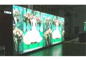China Floor Stand P3 LED Wall Hire , LED Curtain Rental Die - Casting Wider Viewing Angle factory