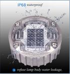 LED Solar Road Studs 2V Waterproof IP68 0.825KG Lighted Path Safety Markers