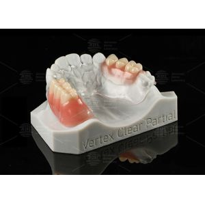 Vertex Clear Flexible Partial Virtually Unbreakable Low Allergy Risk Full