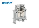 JUIK16 Electrical Terminal Block CE Certificate Grey Color 800V/101A High