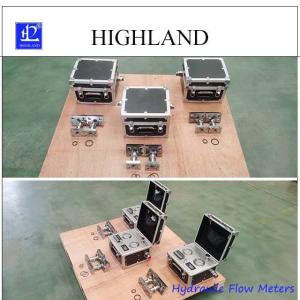 China 420 Bar Max Pressure Hydraulic Flow Meters for Test Flow Rate -20C to 150C factory