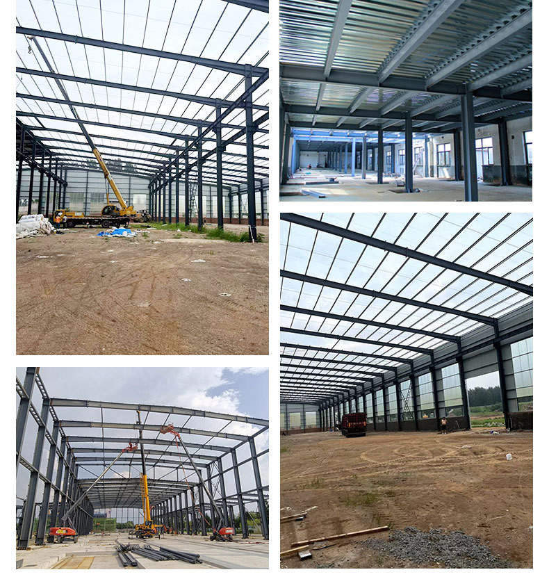 40x80 Steel Warehouse Building With AutoCAD Drawing Design And Corrosion-resistant Galvanized Coating
