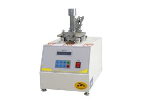 China Leather Friction Testing Machine With Standards EN 344 , ISO 11641 factory