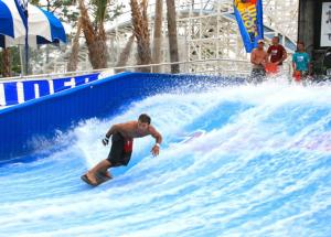 China Aqua Play Flowrider Water Ride For Skateboarding Surfing Sport/ Fiberglass Water Slide factory