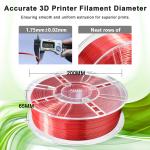 3d Printing Filament 1.75mm PLA Filament Silk Red 1kg 3D Printer