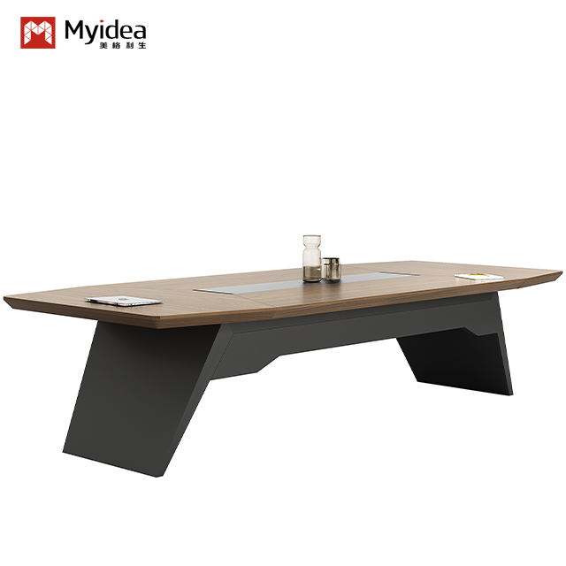 China Modern And Stylish Conference Table With Irregular Tabletop For Multi Person Negotiation, Reception Table, Meeting Space, Office Furniture on sale