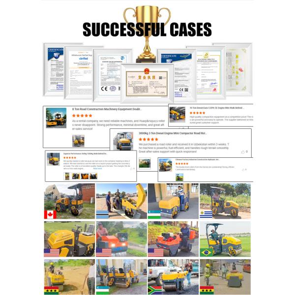 Hydraulic Vibrating Compactor Machine 10T Road Roller for Construction Projects