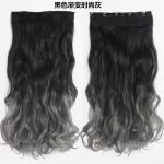 Ombre Synthetic Hair Extensions , Synthetic One Piece Hair Extensions