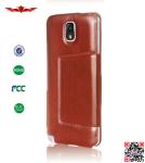 New Arrival High Quality Italian PU Glaze Leather Cover Case For Samsung Note3