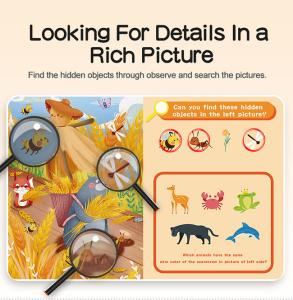 China Enrich Skills Hide And Seek Picture Book enlightenment for children factory