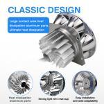 Universal Motorcycle Built-in LED Headlight DC12V 45W 4500LM Durable Constructio