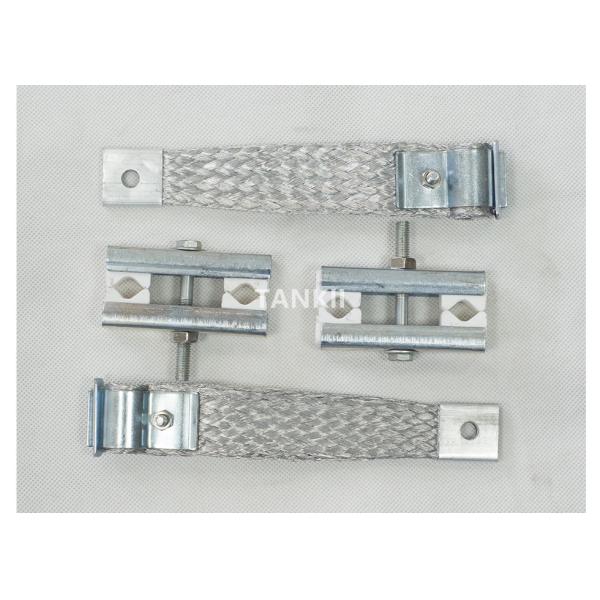 Braided Surface Precision Alloy Clamp For Silicon Carbon Bar Stainless Steel Material