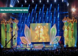 China Exhibition P10 Curtain LED Display Rental Flexible LED Curtain Display Energy Saving factory