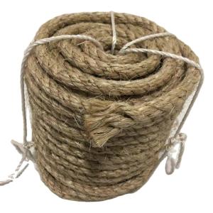 China Dia.6mm-60mm Twisted Jute Rope The Ultimate Solution for Packing Mooring and More factory