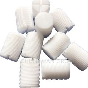 Customized Parts PTFE Bar With Screw Thread Processing