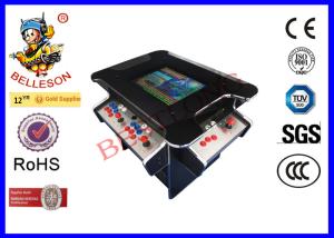 China Black Vintage Arcade Game Machines 3 Side 4 Players With Coin Mechanism factory