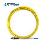 2.0mm/3.0mm LC-FC Fiber Optic Patch Cord Simplex Singlemode PVC LSZH Network
