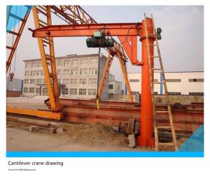 China BZ0.5T cantilever crane, cantilever crane for lifting materials, rotary crane and fixed column crane factory