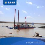 Brazil 12 inch ejector dredger for river sand extraction/gold selection