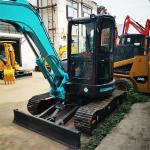 Used Kobelco Mini Excavator SK55SR Kobelco 5 Ton Excavator With Original Parts