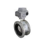 Wafer Connection Electric UPVC Butterfly Valve Normal Temperature