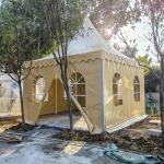 Aluminum Alloy Frame White Canopy 5X5m Pagoda Event Tent For Sale