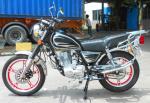 85km/h Max Speed GN Chopper Street Bike Front Disc Brake Big Foot Pedal