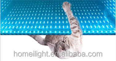 Toughened Glass LED Dance Floor with 50000 Hours Working Lifetime and Portable Design