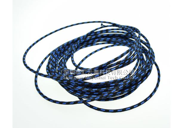 Expanding Braided Sleeving Cotton Material , Cotton Wire Sleeve With Excellent