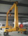 Alarm System Lightweight Portable Gantry Crane 2 Ton Energy Saving