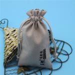 Jute / Linen Gift Package Natural color Custom Printed Jute Bags