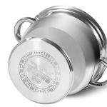 Stainless Steel Cookware Set 10 Piece Kitchen Ware Cooking Pot Set