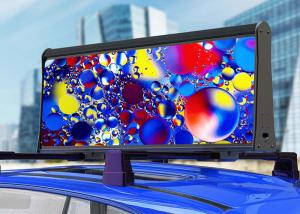 China Waterproof Car Roof Advertising Outdoor Programmable Taxi Roof LED Screen factory
