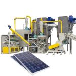 Provided Video Outgoing-Inspection Full Automatic Solar Panels Recycling Machine