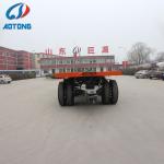 9.00-22.5 Rim and 12R22.5 Tire Farm Flatbed Trailer for 20-40 Tons Farm Tractor