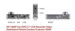VCAN0833 Full HD 1080P digital car driving camera dash camera with 2.7 inch LCD