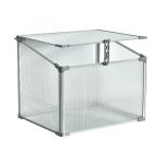 Natural Silver Aluminium Cold Frame Mini Greenhouse 0.9mm 1.0mm
