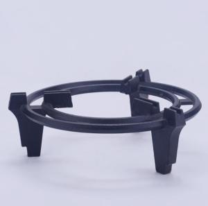 China Black Round Diameter Pan Supports with Three Supports factory