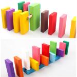 Wooden Colored Domino Accessories For Children