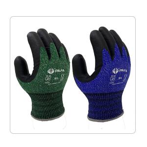 China Anti Cold Good Grip Terry Bushed Hand Safety Gloves For Outdoor Work factory